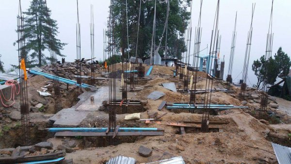 NBew monastery construction